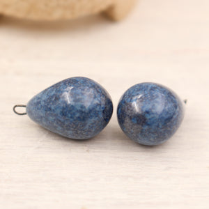 Ceramic charms for jewelry making handmade in France by Alain Granell