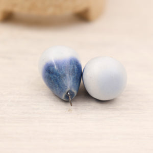 Ceramic Charms for Jewelry and Accessories Making handmade in France by Alain Granell