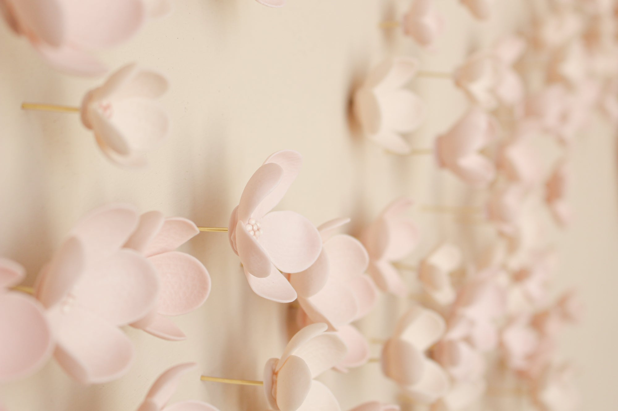 Pink Blossom Wall Art by Alain Granell