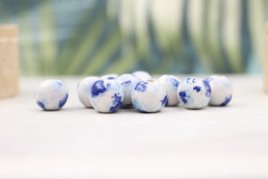 multicolor ceramic beads for jewelry making