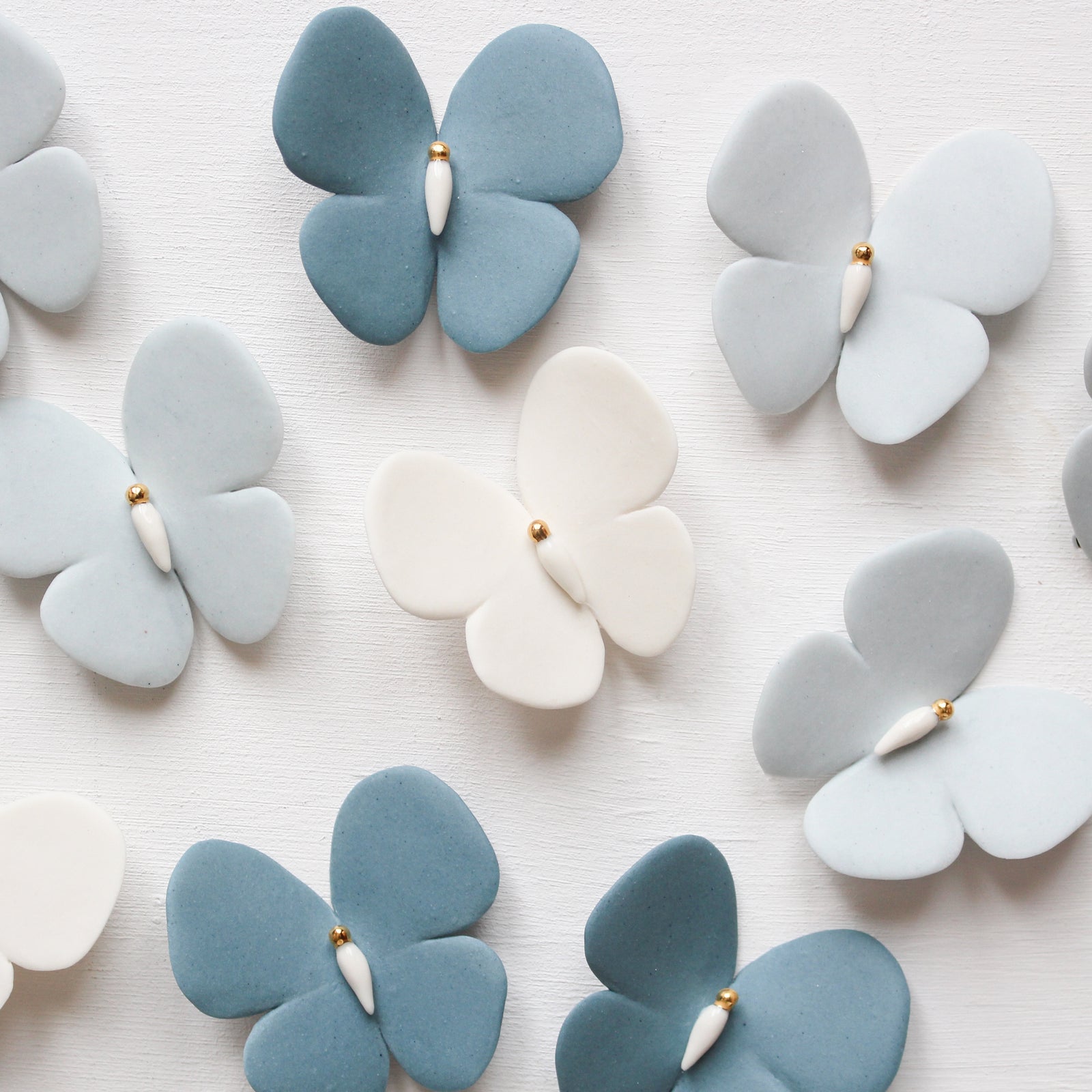 Cute Ceramic Butterflies for Children's spaces by Alain Granell