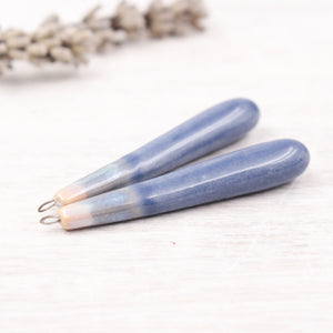 Ceramic Charms for Jewelry and Accessories Making handmade in France by Alain Granell