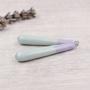 Ceramic Charms for Jewelry and Accessories Making handmade in France by Alain Granell