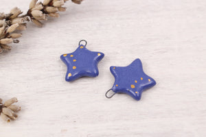 Ceramic Charms for Jewelry and Accessories Making handmade in France by Alain Granell