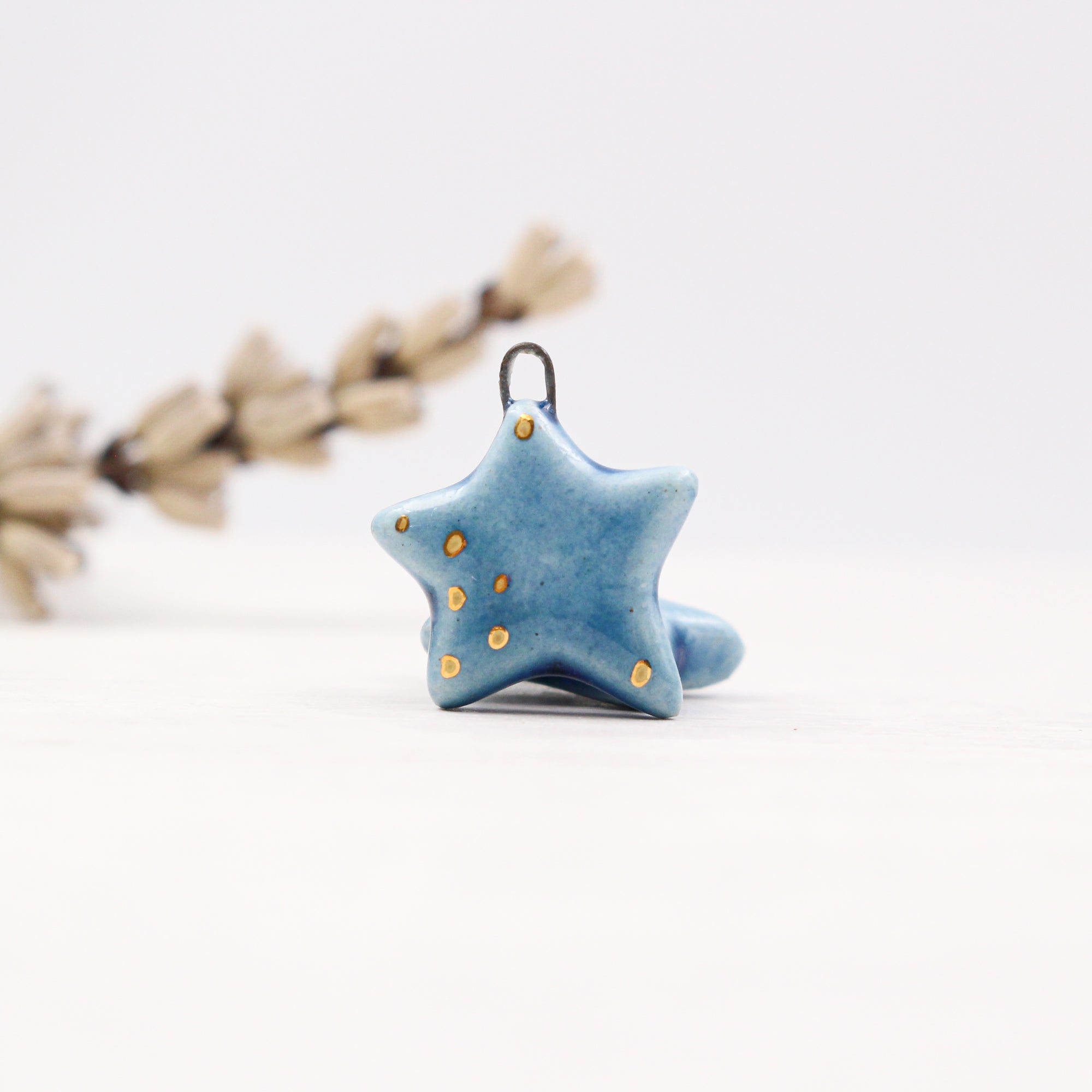 Ceramic Charms for Jewelry and Accessories Making handmade in France by Alain Granell