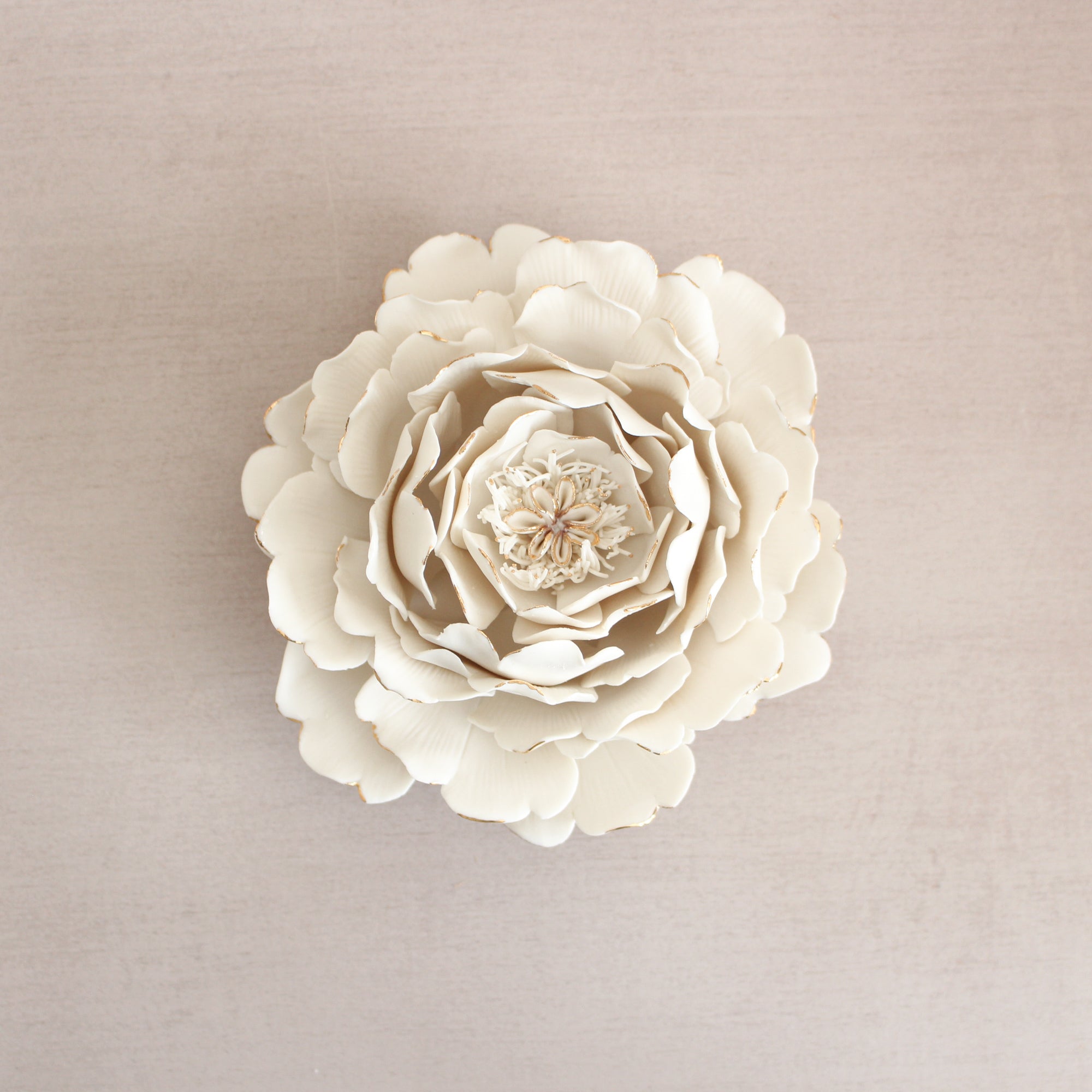 Porcelain Peony Interior Decoration