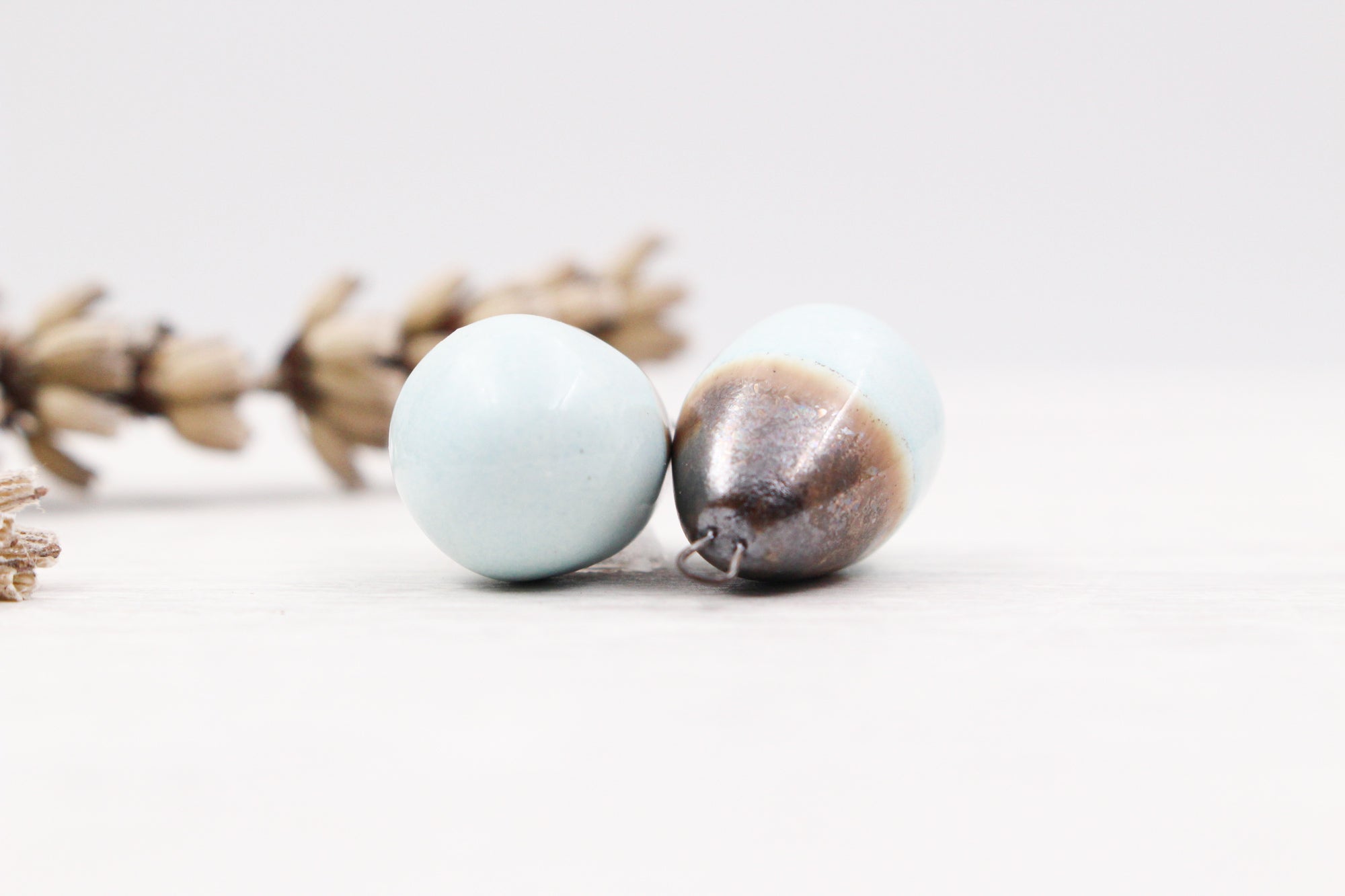 Ceramic Charms for Jewelry and Accessories Making handmade in France by Alain Granell