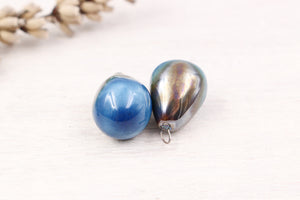 Ceramic Charms for Jewelry and Accessories Making handmade in France by Alain Granell