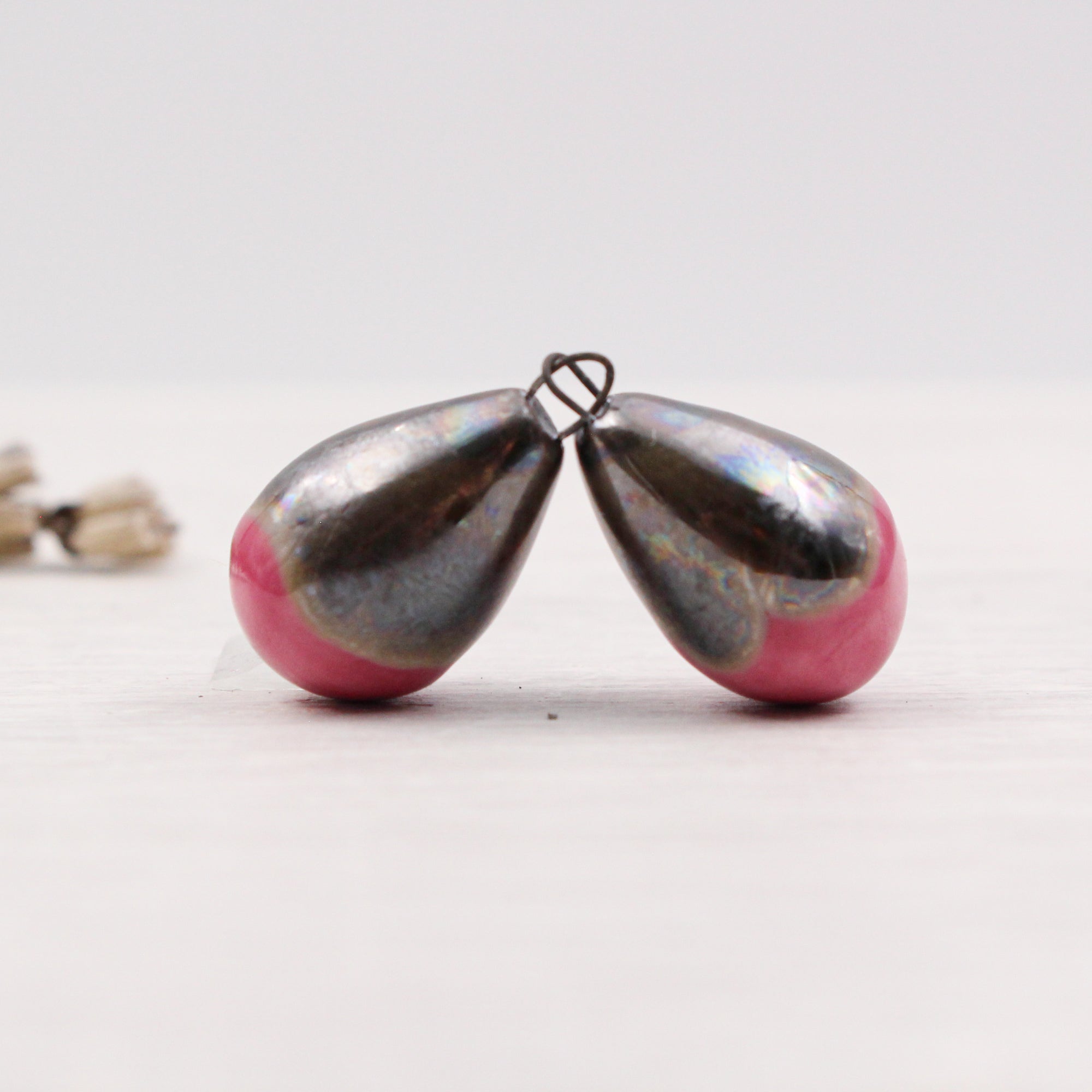 Ceramic Charms for Jewelry and Accessories Making handmade in France by Alain Granell