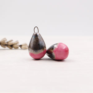 Ceramic Charms for Jewelry and Accessories Making handmade in France by Alain Granell