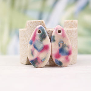 Breloques Céramique Chamarées pour création de bijoux et accessoires