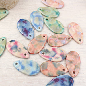 Breloques Céramique Chamarées pour création de bijoux et accessoires