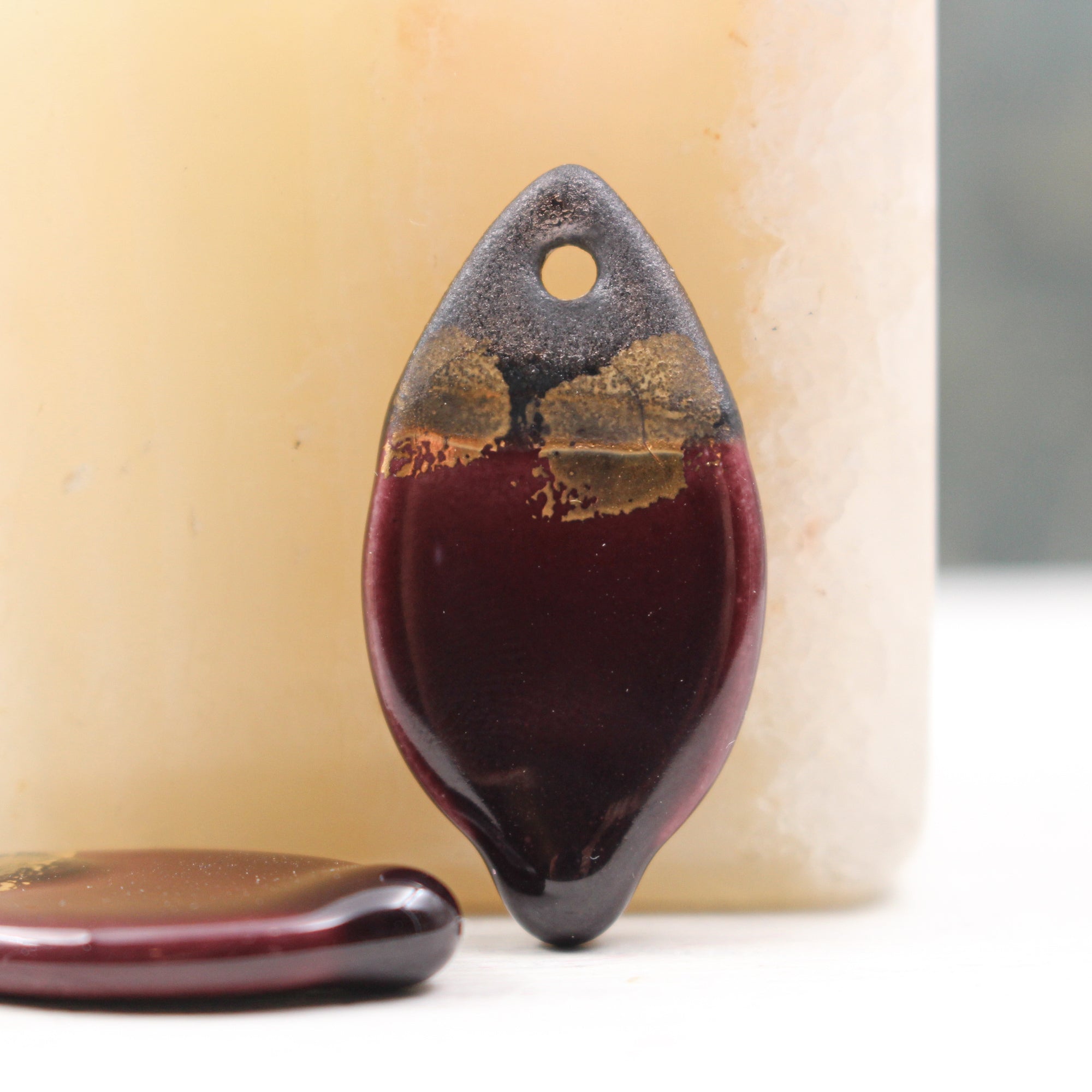 Oval Pendants - Gold