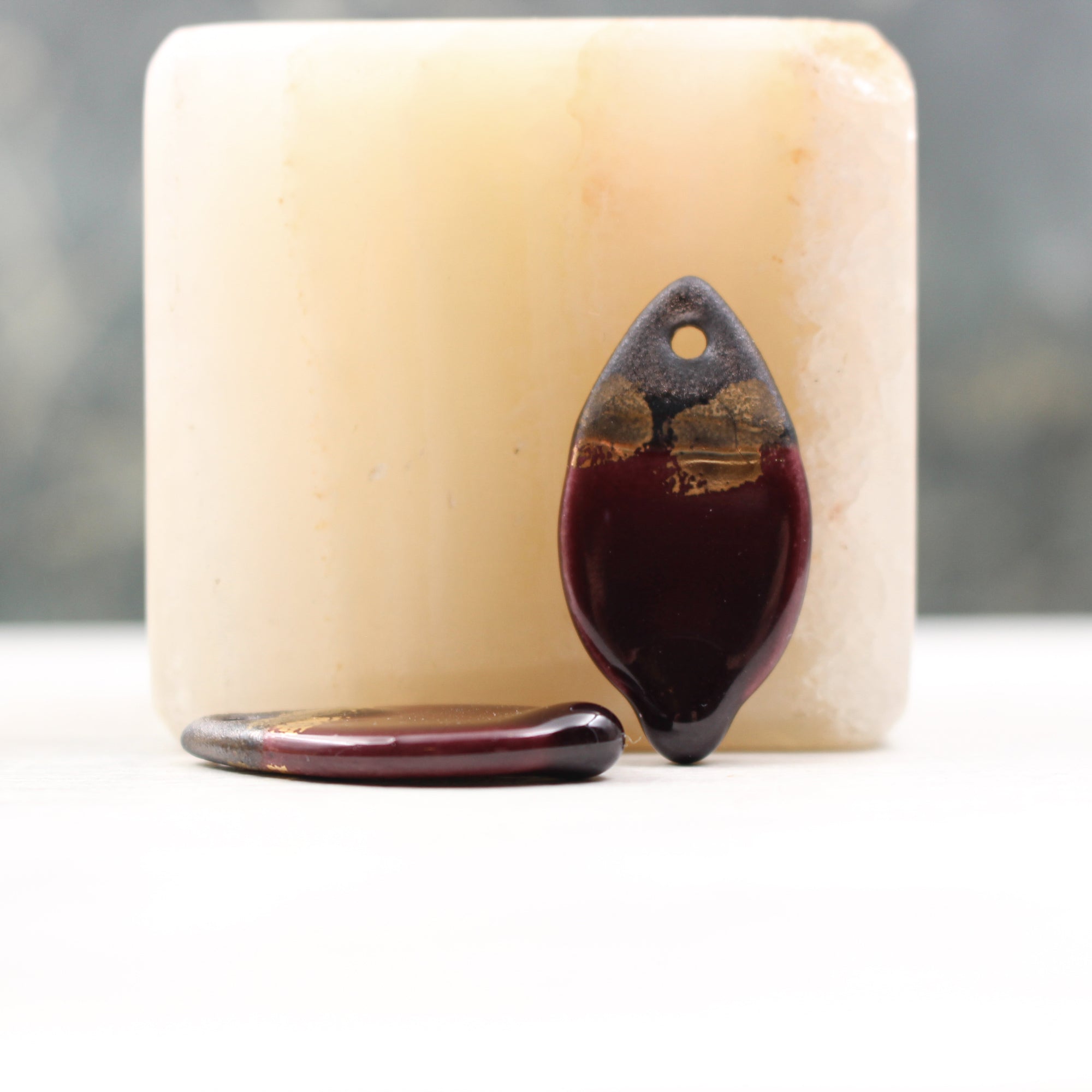 Oval Pendants - Gold