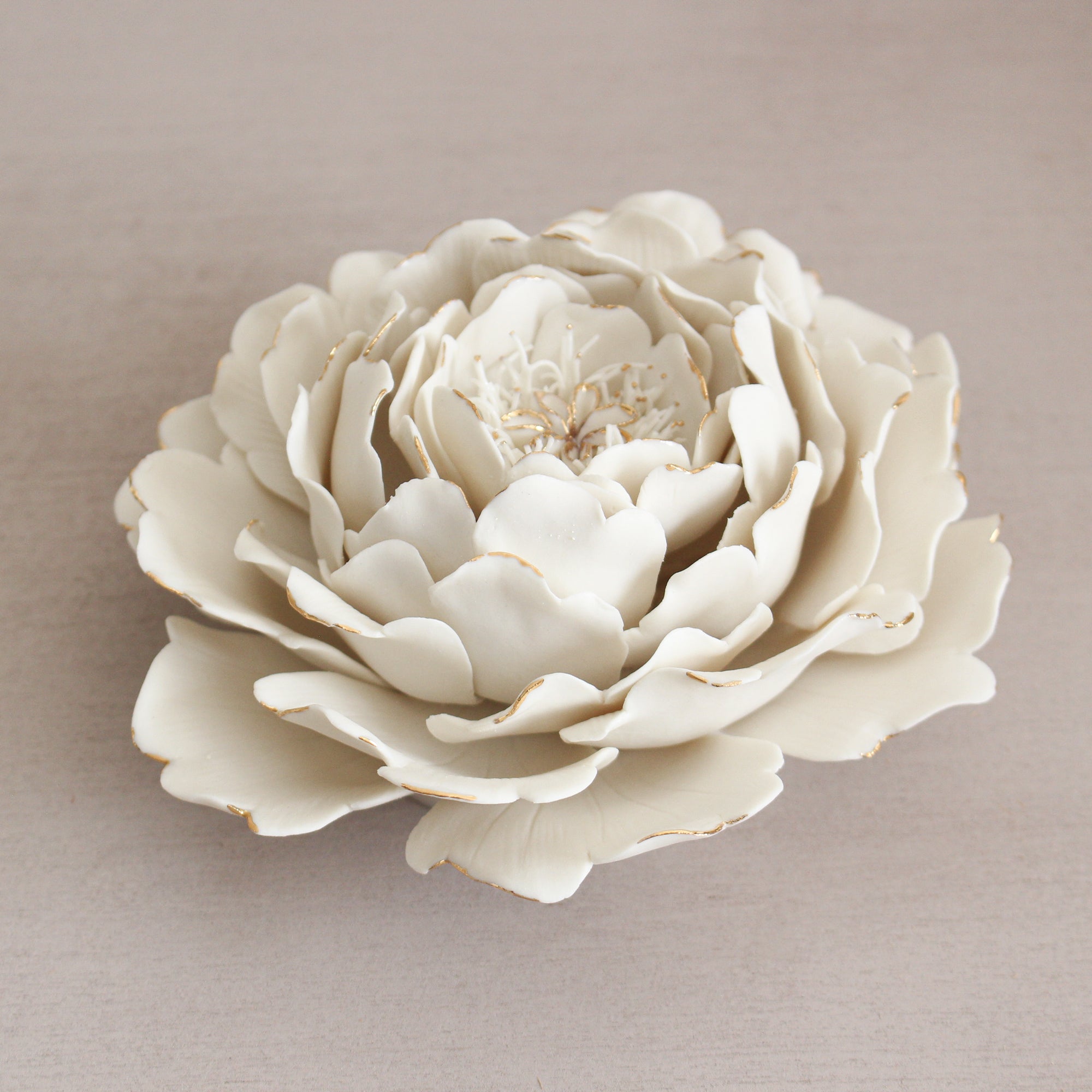 Porcelain Peony Interior Decoration