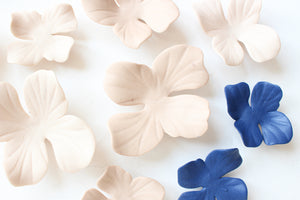Abstract Porcelain Flowers Wall Art by Alain Granell