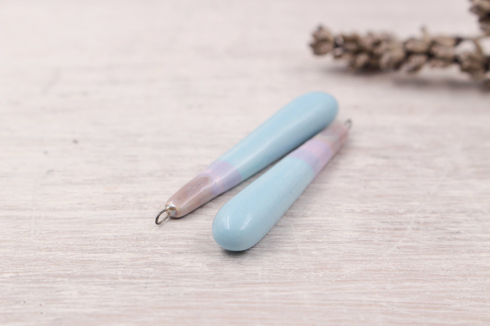 Ceramic Charms for Jewelry and Accessories Making handmade in France by Alain Granell