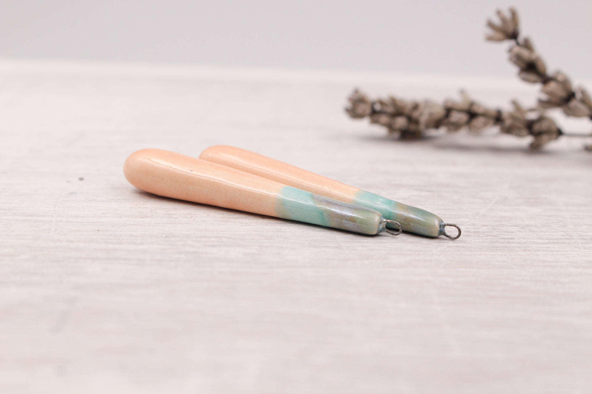 Ceramic Charms for Jewelry and Accessories Making handmade in France by Alain Granell