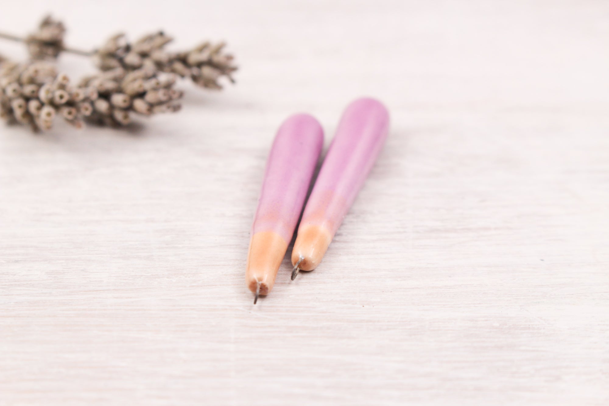 Ceramic Charms for Jewelry and Accessories Making handmade in France by Alain Granell