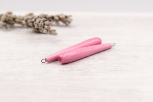 Ceramic charms for jewelry making handmade in France by Alain Granell