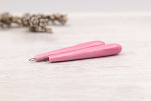 Ceramic charms for jewelry making handmade in France by Alain Granell