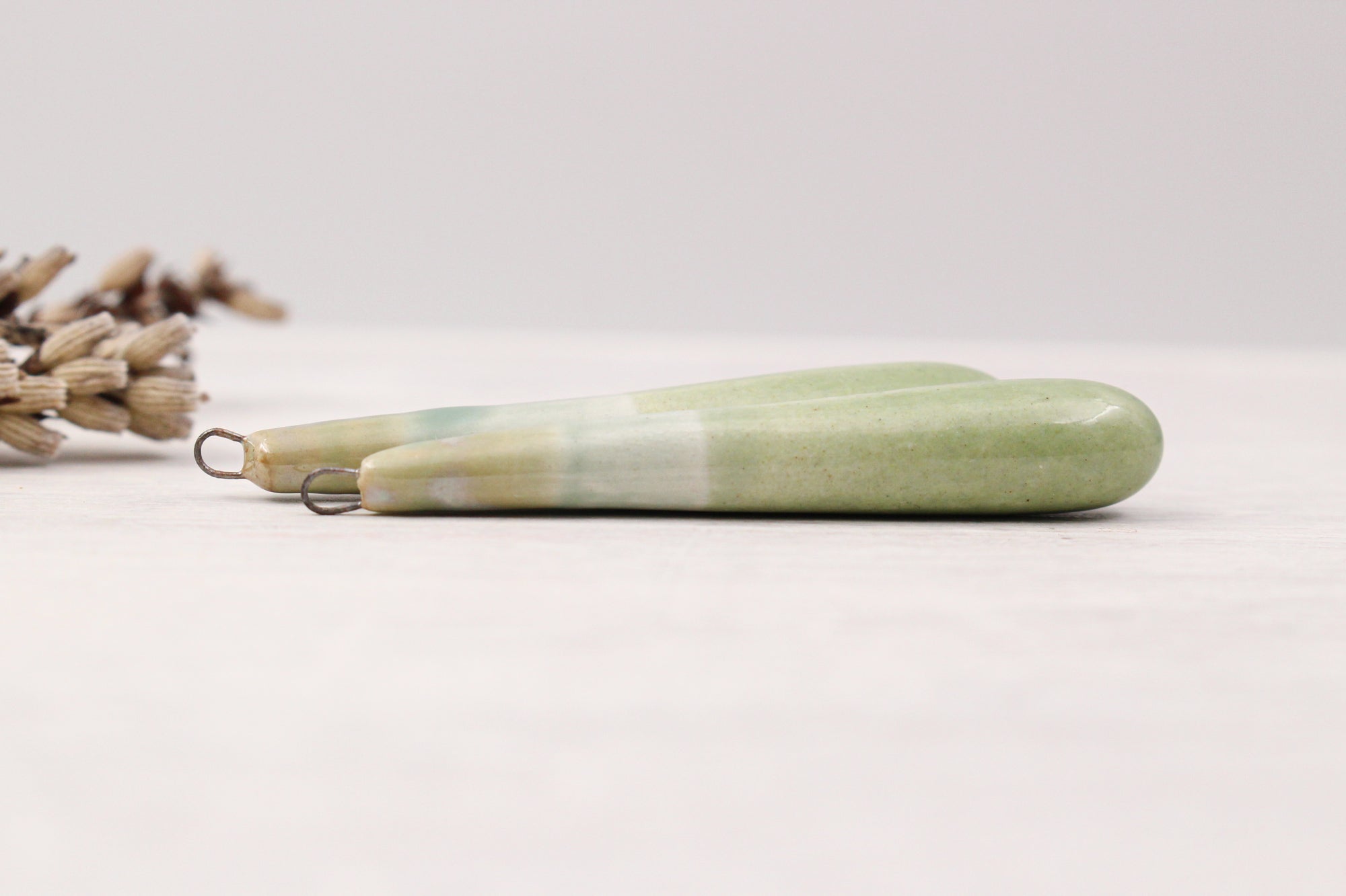 Ceramic Charms for Jewelry and Accessories Making handmade in France by Alain Granell