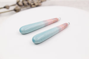 Ceramic Charms for Jewelry and Accessories Making handmade in France by Alain Granell