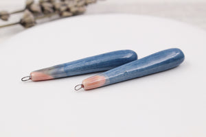 Ceramic Charms for Jewelry and Accessories Making handmade in France by Alain Granell