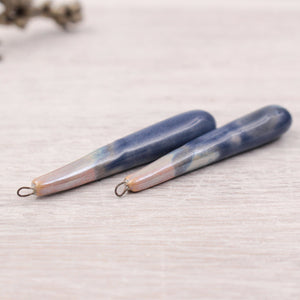 Ceramic Charms for Jewelry and Accessories Making handmade in France by Alain Granell