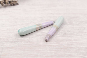 Ceramic Charms for Jewelry and Accessories Making handmade in France by Alain Granell