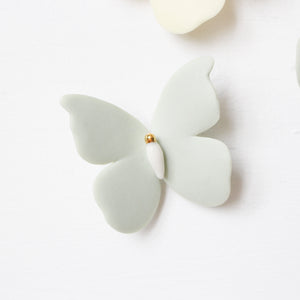 Mini Rainbow Wall Decor of Porcelain Butterflies by Alain Granell