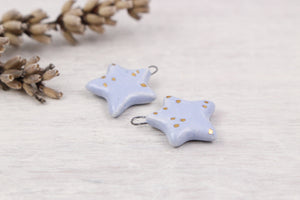 Ceramic Charms for Jewelry and Accessories Making handmade in France by Alain Granell