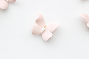 Mini Decor of Porcelain Pastel Color  Butterflies by Alain Granell
