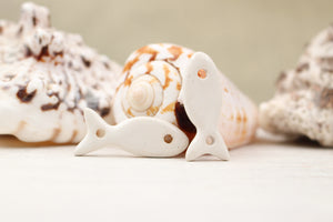 Breloques Poissons Céramique pour fabrication de bracelets et couture