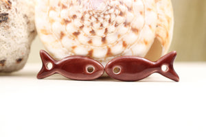 Breloques Poissons Céramique pour fabrication de bracelets et couture