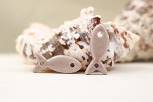 Breloques Poissons Céramique pour fabrication de bracelets et couture