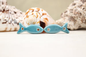 Breloques Poissons Céramique pour fabrication de bracelets et couture