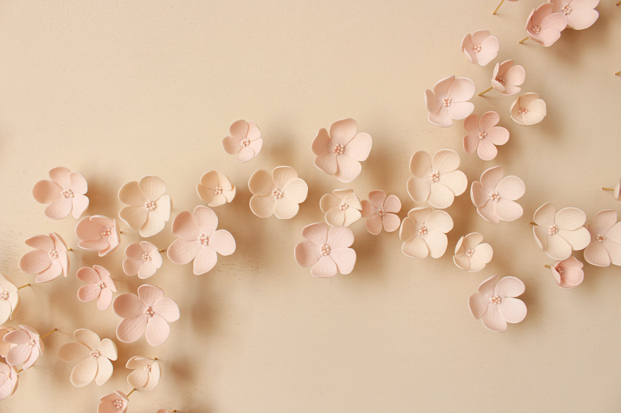 Pink Blossom Wall Art by Alain Granell