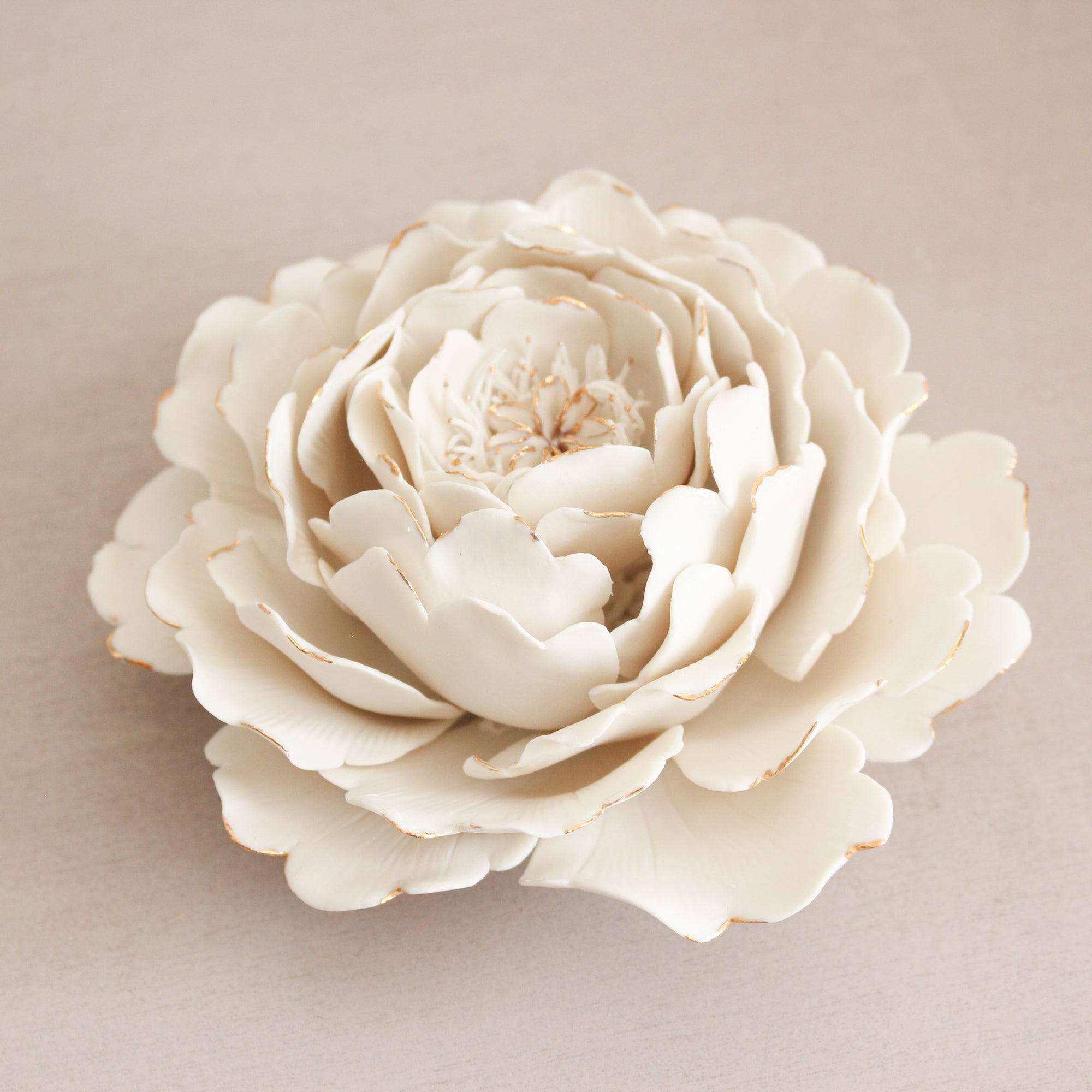 Porcelain Peony Interior Decoration