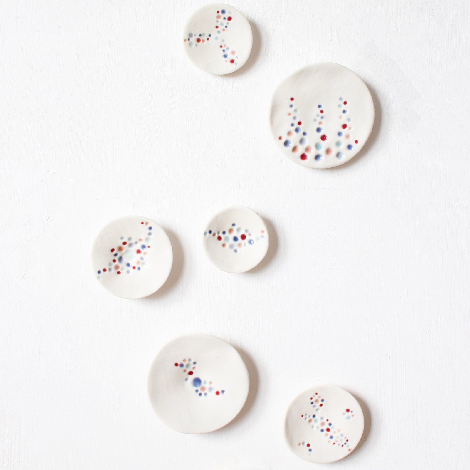 Contemporary Porcelain Bubble Wall Art handmade by Alain Granell