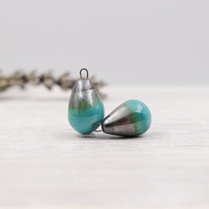 Ceramic Charms for Jewelry and Accessories Making handmade in France by Alain Granell