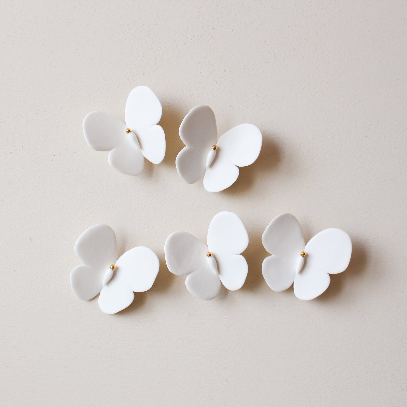 Cute Ceramic Butterflies for Children's spaces by Alain Granell