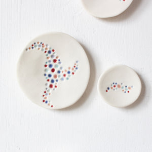 Contemporary Porcelain Bubble Wall Art handmade by Alain Granell
