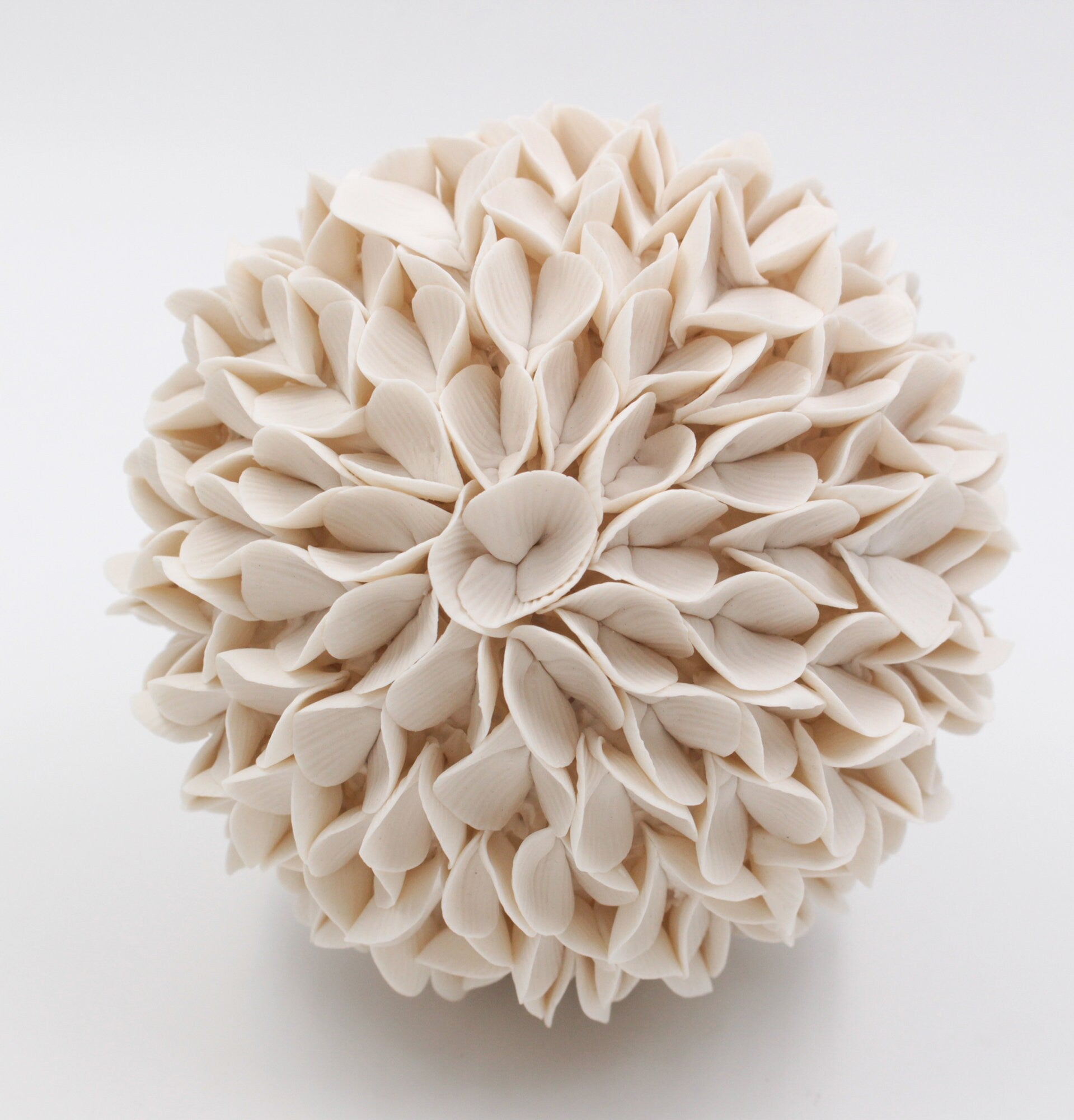 Coral Sphere Sculpture