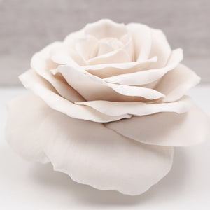 Porcelain Rose - Handmade Porcelain Flower for Interior and Event Decoration - Made in France by Alain Granell – Home and Wall Decoration