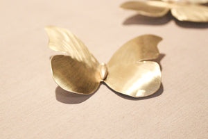 Set of 3 Brass Butterflies
