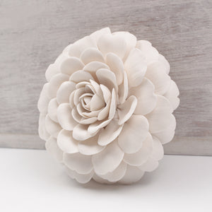 Large Porcelain Camellia- Handmade Porcelain Flower for Interior and Event Decoration - Made in France by Alain Granell - Home and Wall Decoration