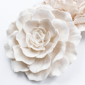 Porcelain Peony- Handmade Porcelain Flower for Interior and Event Decoration - Made in France by Alain Granell – Home and Wall Decoration